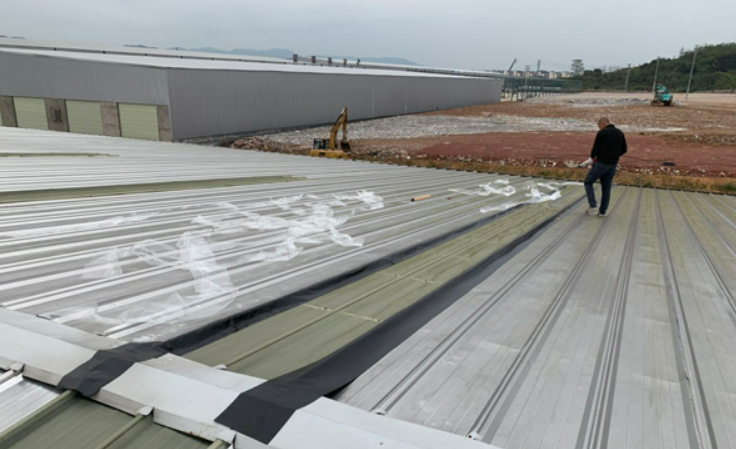 永嘉厂房屋面防水维修案例